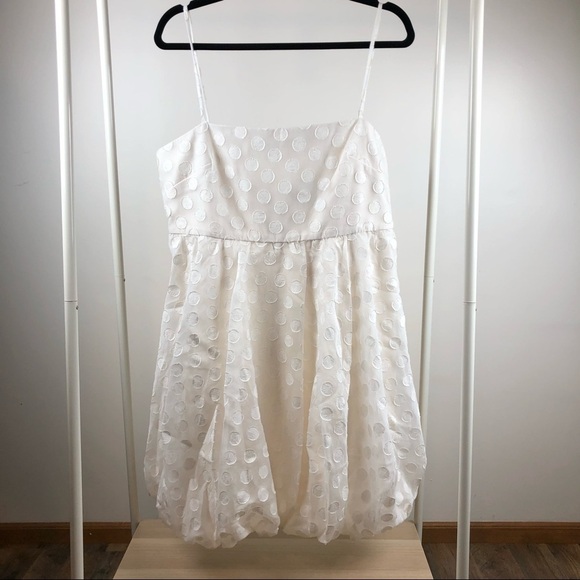 NWT Anthropologie x Sachin & Babi Polka Dot Textured Dress 12 - Picture 10 of 10